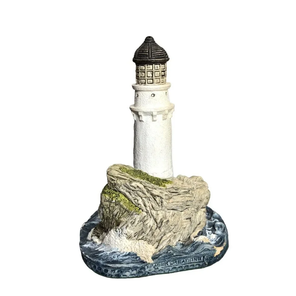 Fraser Creations Lighthouse Whitesand Lake Nautical Decor Made in Scotland EUC